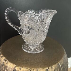 Lead crystal pitcher from the Byrdes Collection